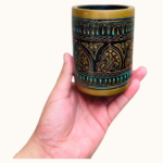 Handcrafted Lacquer Art Wooden Pen Holder