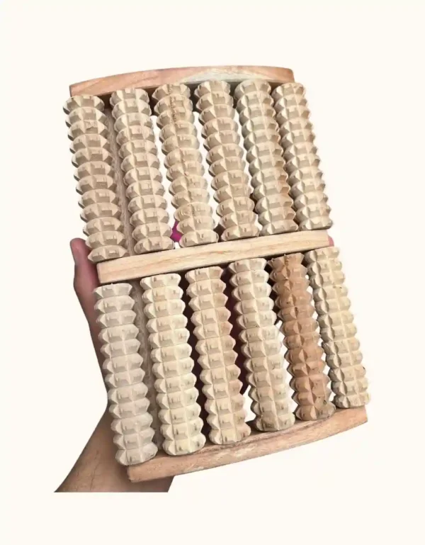 Wooden Foot Massager Roller