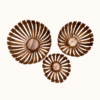 Wooden Fruit Basket Set