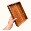 Wooden Tray Set